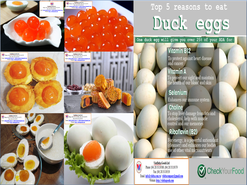 Salted duck egg