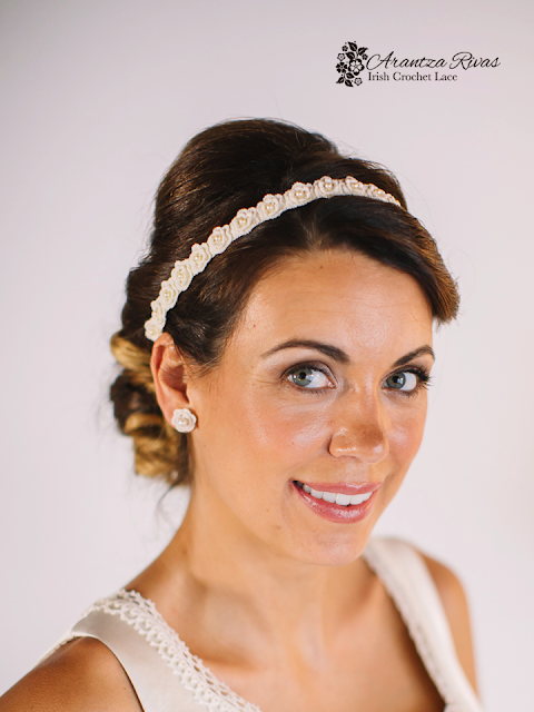 Pendientes y diadema para novias Pendientes y diadema para novias