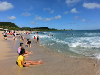 Sea activities at Kenting Beach Taiwan