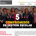 Conoce los 5 Compromisos de Gestión Escolar, Ministerio de Educación (MINEDU)