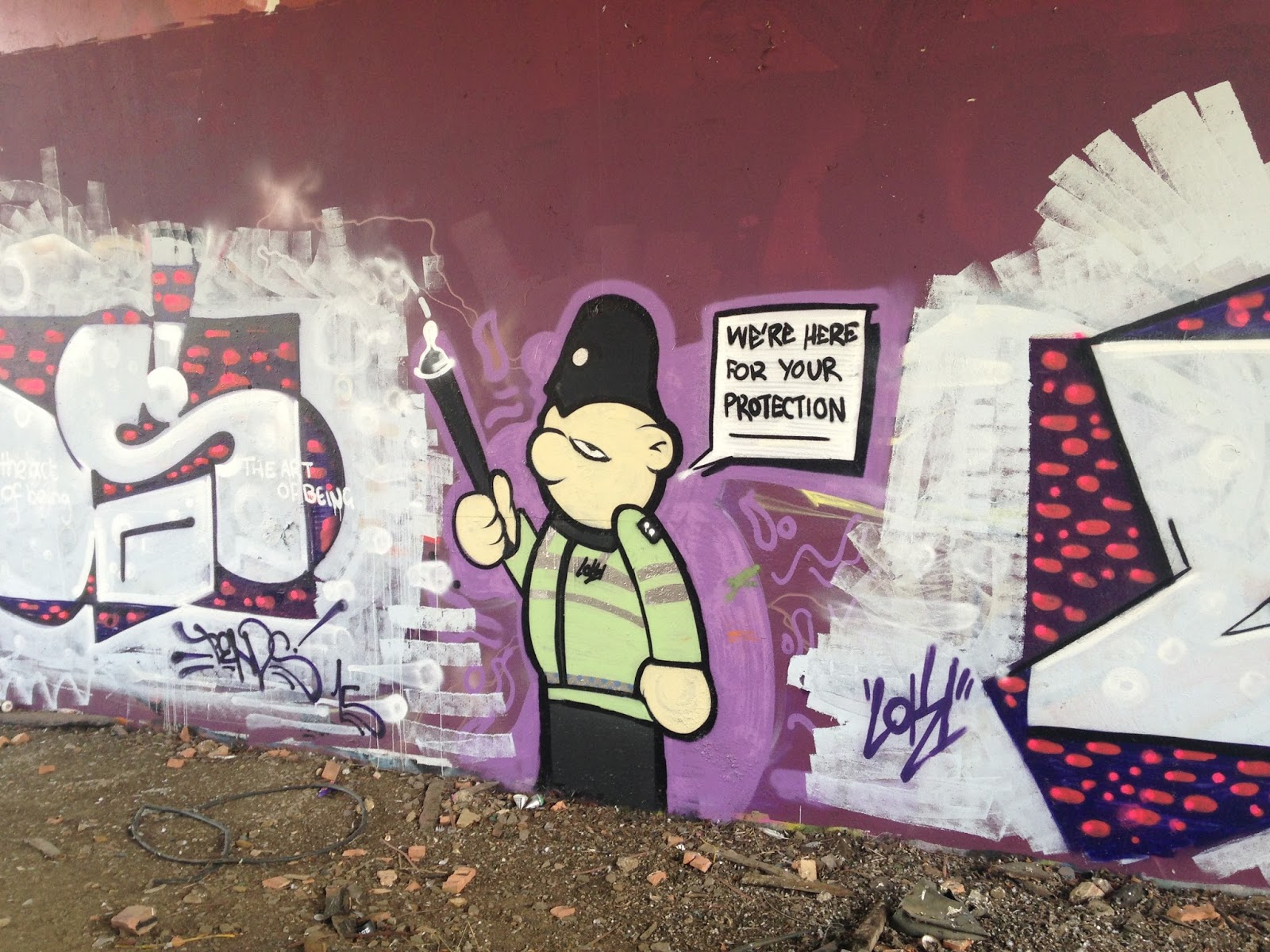 Northampton Graffiti Far Cotton 2016