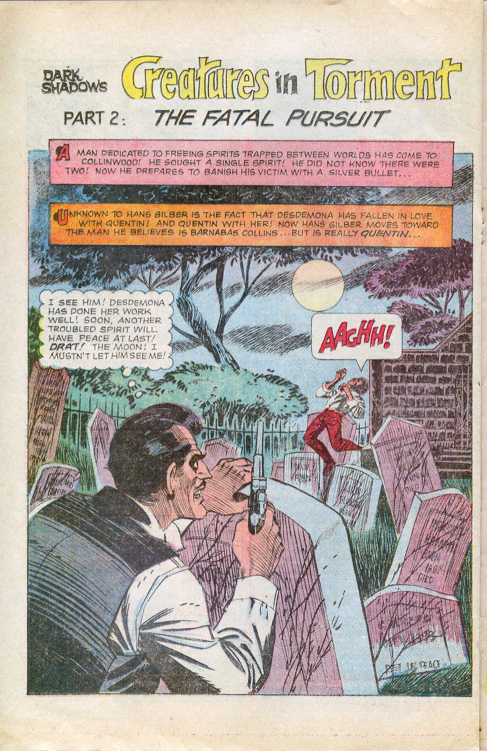 Read online Dark Shadows (1969) comic -  Issue #9 - 20