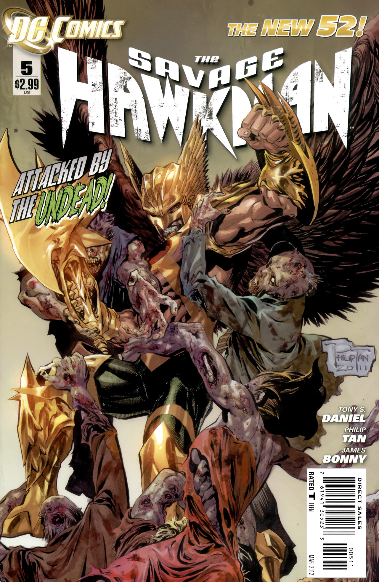 Read online The Savage Hawkman comic -  Issue #5 - 1