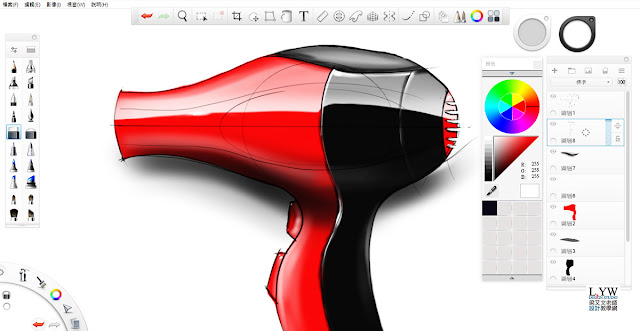 Sketchbook Pro 快速設計表現技法教學10 Sketchbook Pro 快速設計表現技法教學10