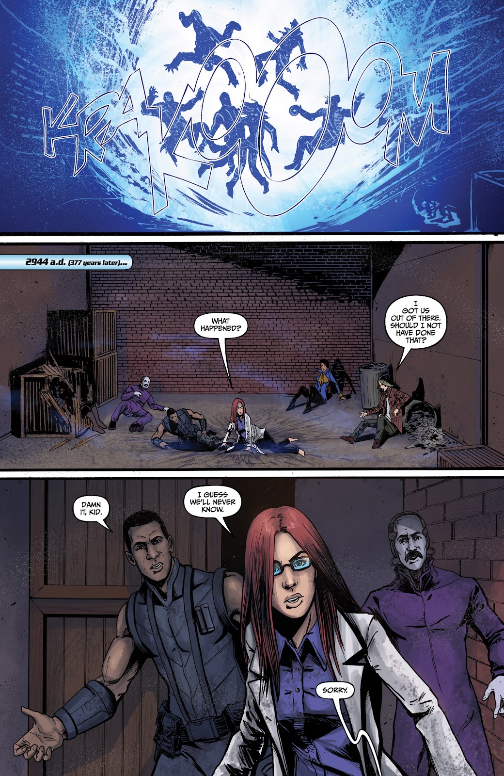 The Accelerators: Momentum issue TPB - Page 58