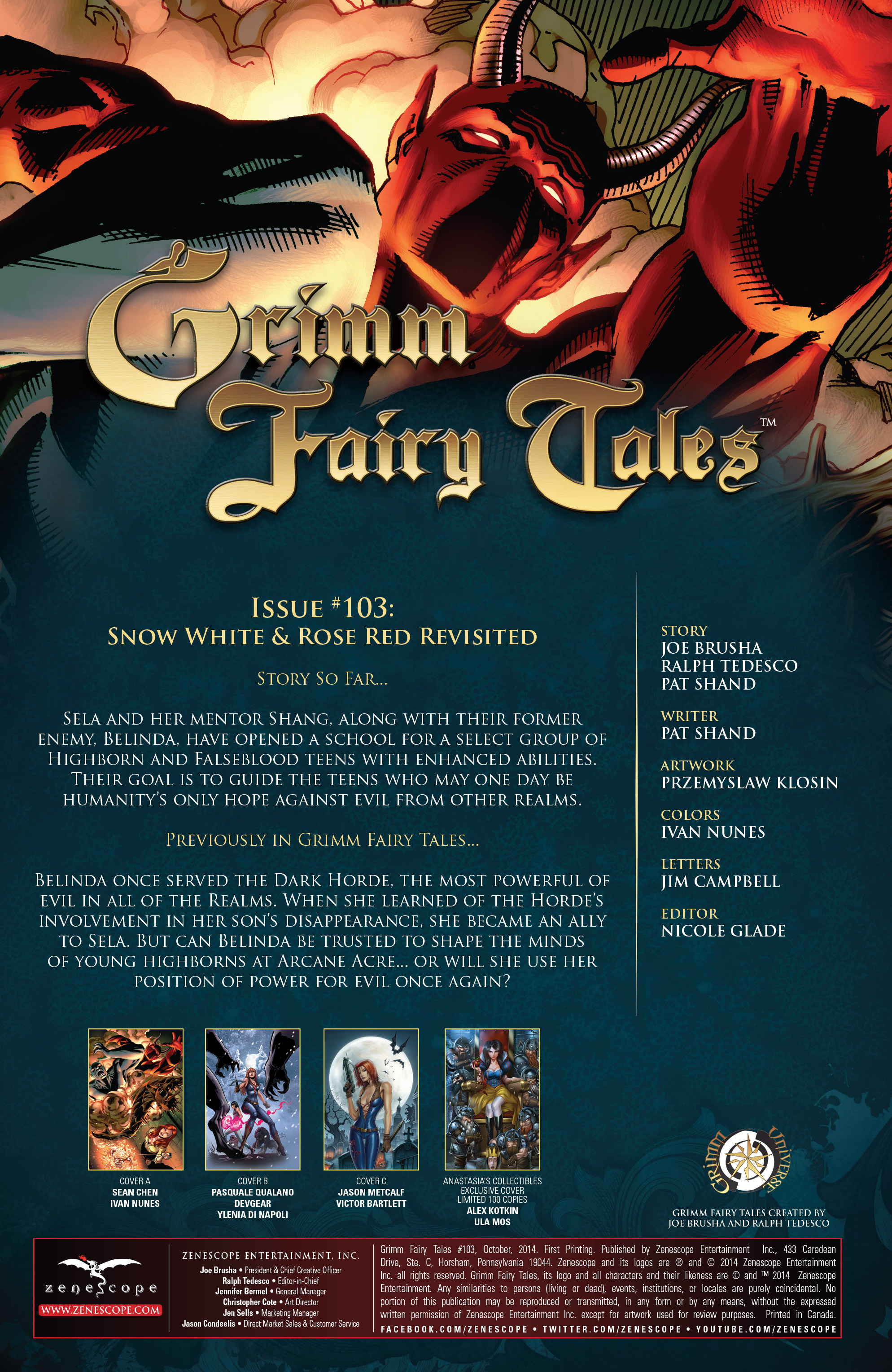 Grimm Fairy Tales (2005) issue 103 - Page 3