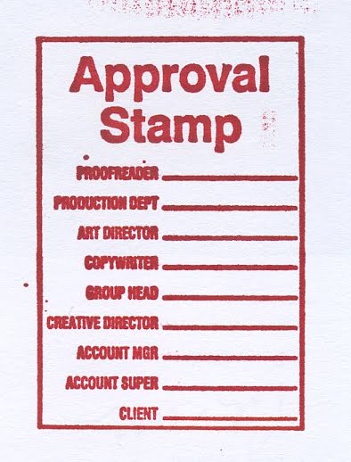 ad aged a stamp from the past
