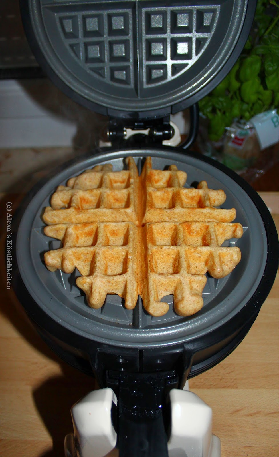 Alexa´s Köstlichkeiten: Buchweizenwaffeln mit Räucherlachs