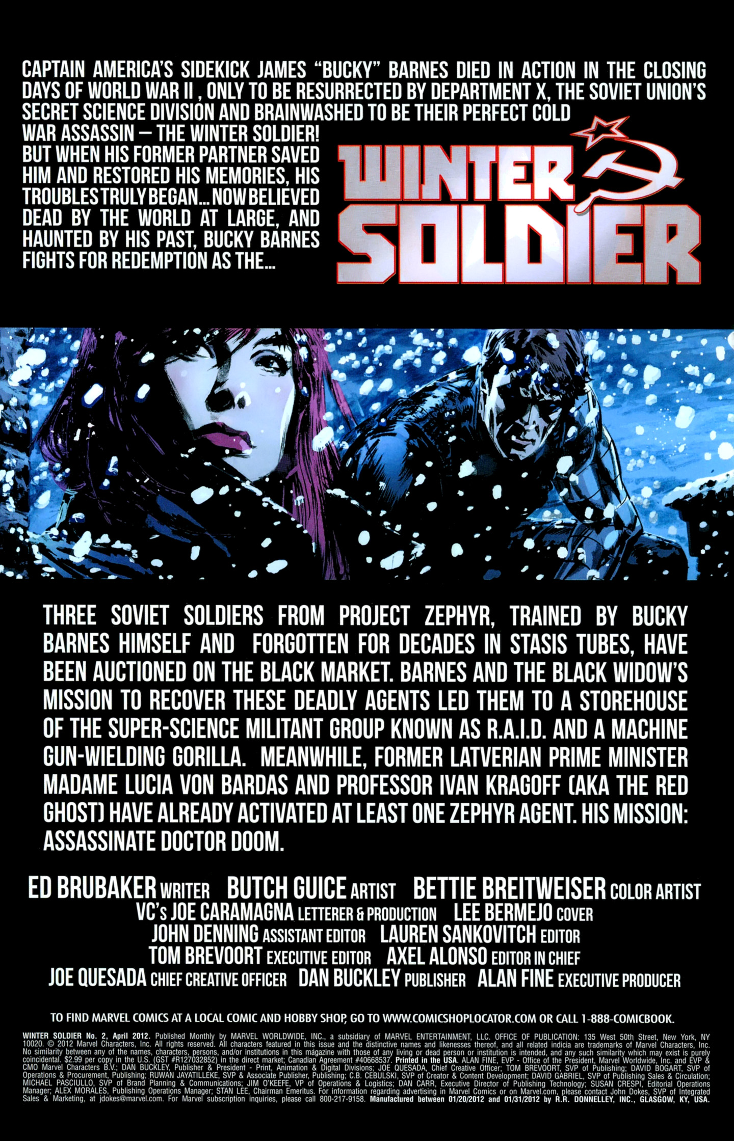 Read online Winter Soldier comic -  Issue #2 - 4