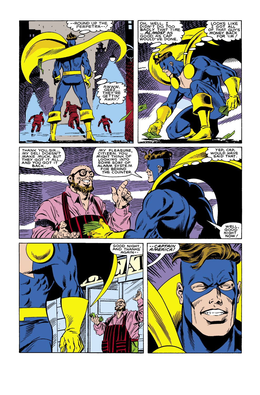 Read online Captain America (1968) comic -  Issue #305 - 8