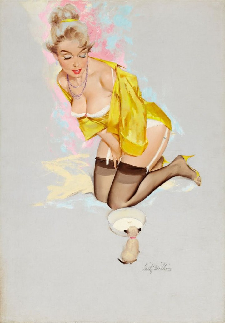 Fritz Willis. Классический Pin Up 14