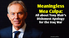 Blair UK Prime Minister Iraq
