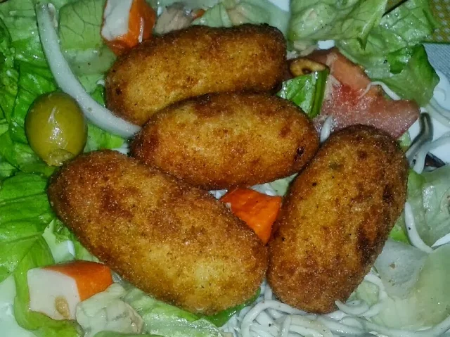 croquetas de jamón y queso