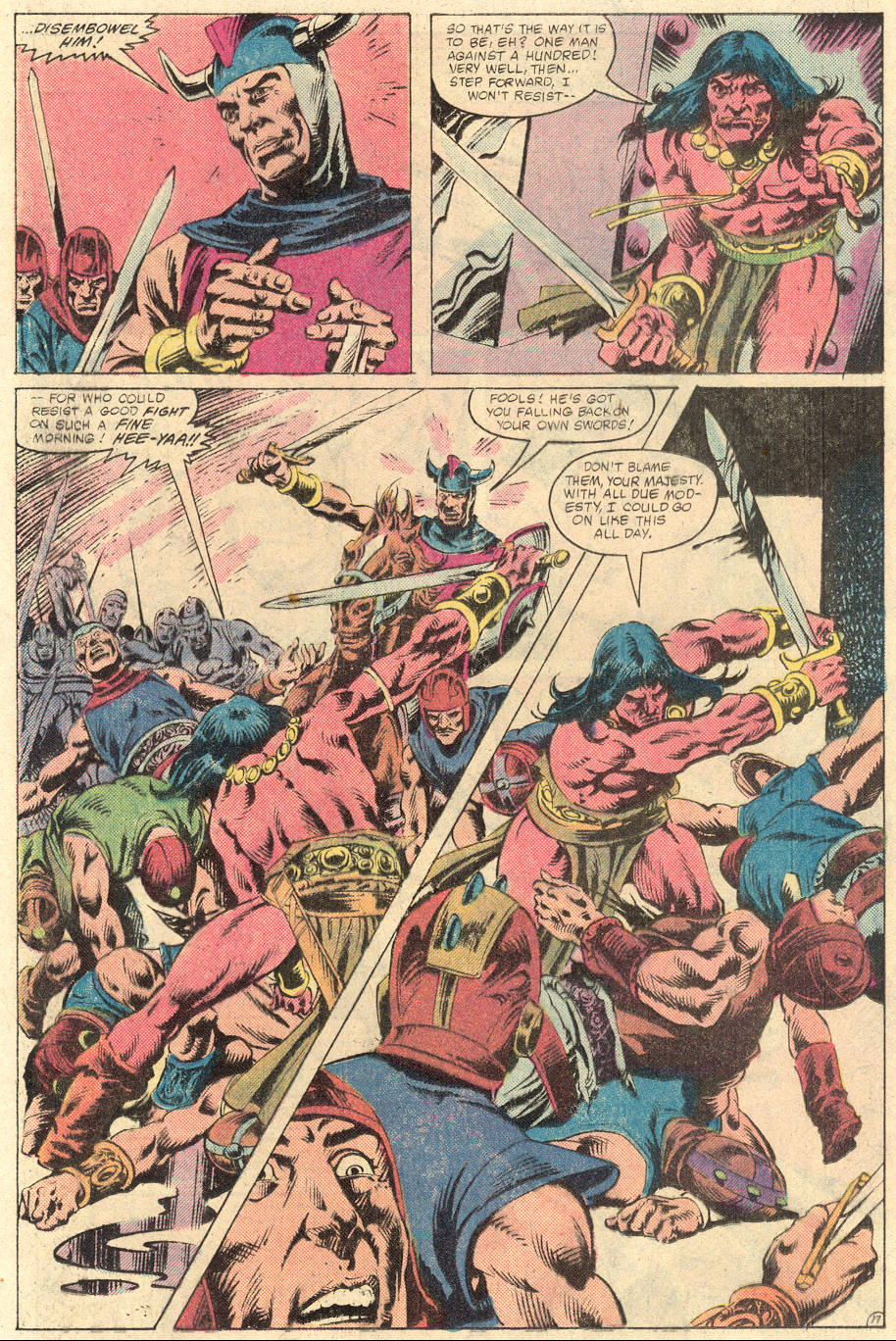 Read online Conan the Barbarian (1970) comic -  Issue #133 - 19