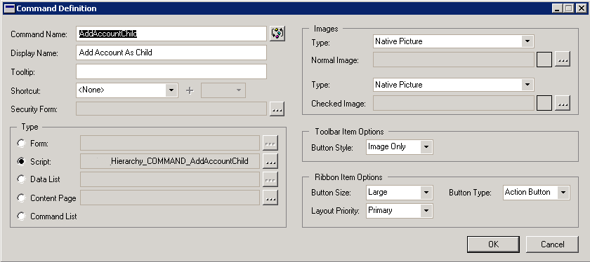 Another Dynamics SQL thing: Dexterity Context Sensitive Menus