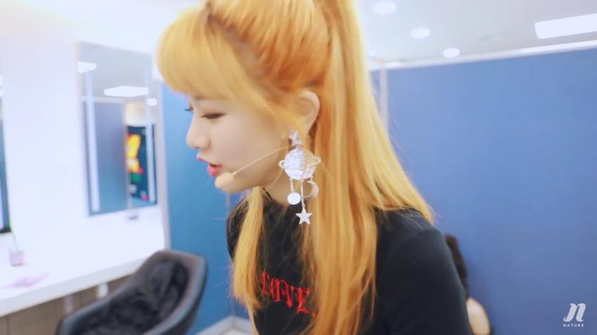 걸그룹 네이처 귀여움을 담당하는 멤버.gif | 인스티즈