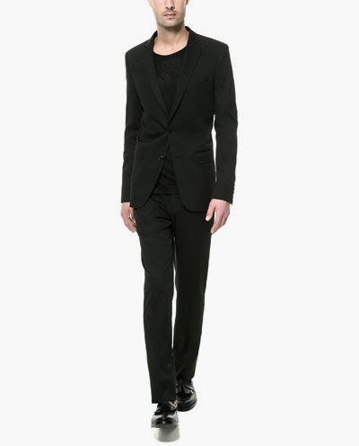 6 Moda: Zara men 2014 BASIC SUIT moda formal man 2014