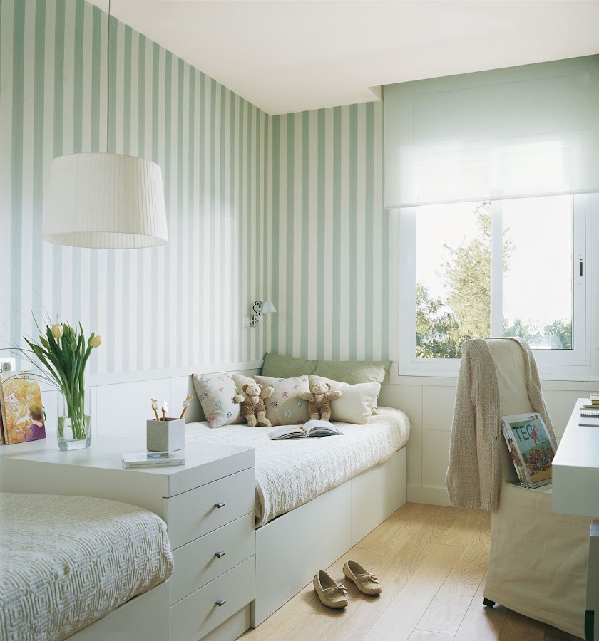 Amueblar una habitación infantil compartida