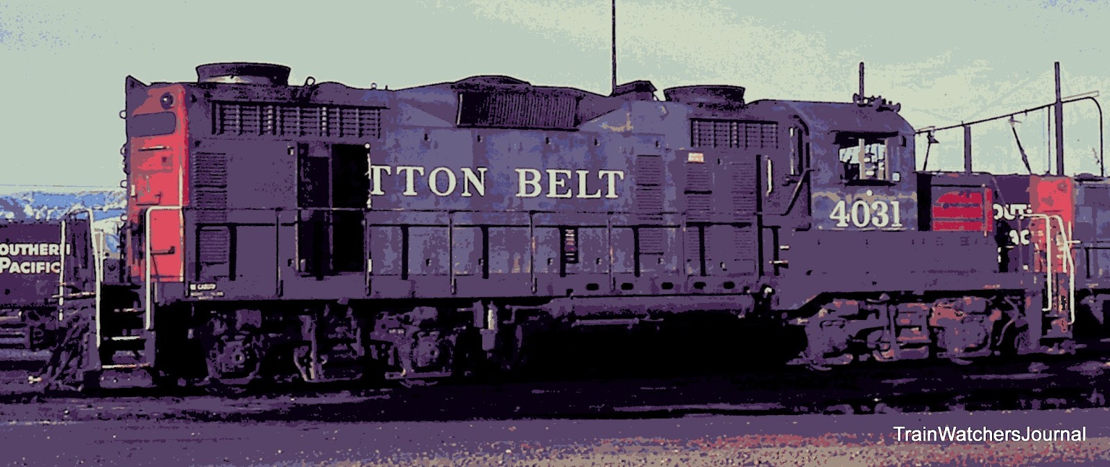 TrainWatchersJournal Posterized GP20