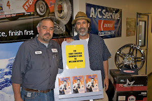 Pick up a Copy of THE EIGHT FINGERED CRIMINAL'S SON at CHANDLER AUTO AND TIRE