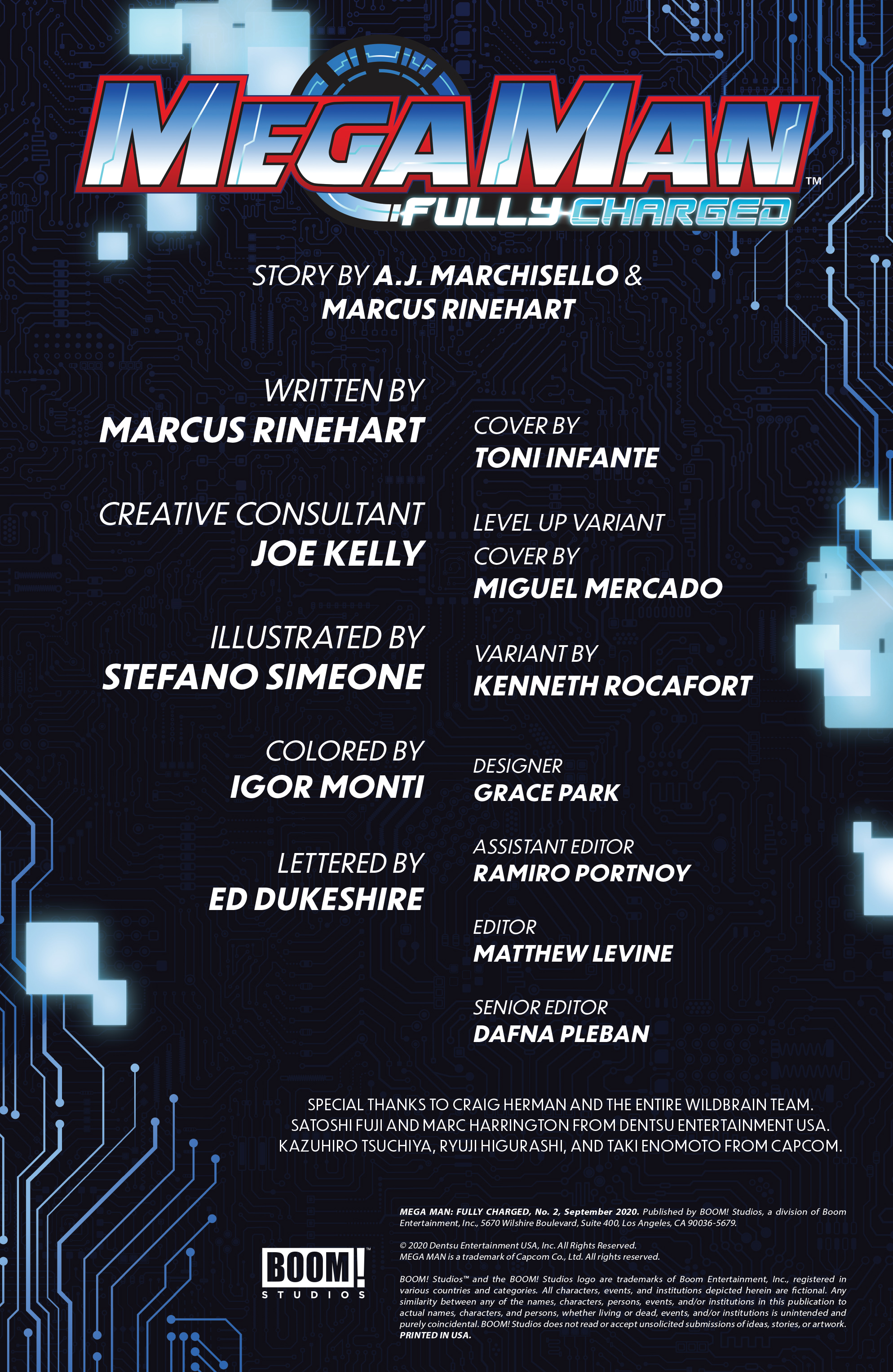 Read online Mega Man: Fully Charged comic -  Issue #2 - 2