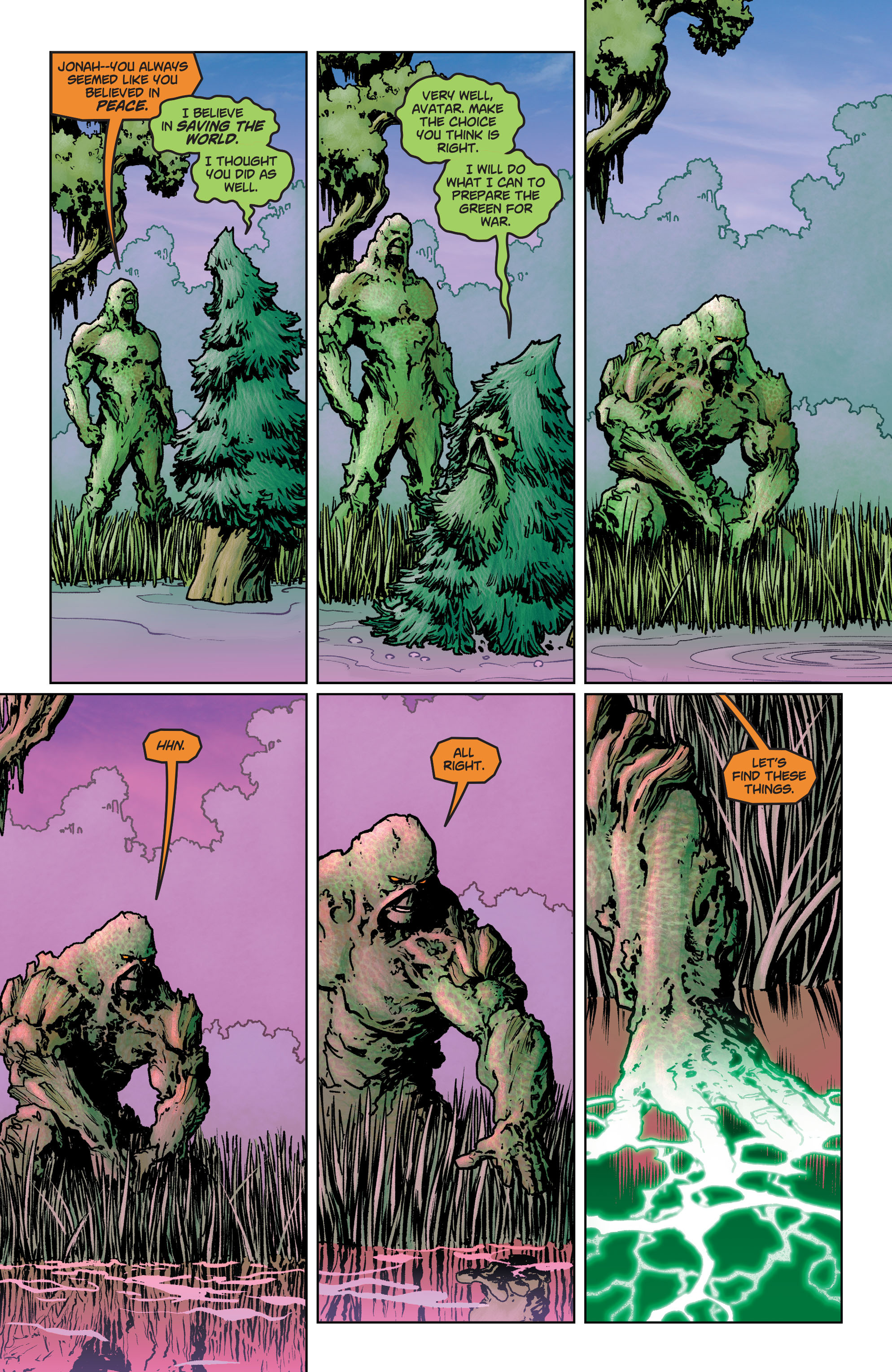 Read online Swamp Thing (2011) comic -  Issue #35 - 16
