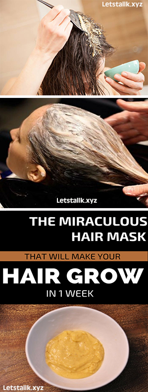 The Miraculous Hair Mask That Will Make Your Hair Grow In 1 Week ...