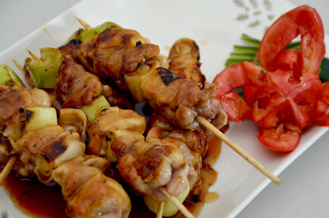 Chicken Yakitori with Teriyaki Sauce Recipe