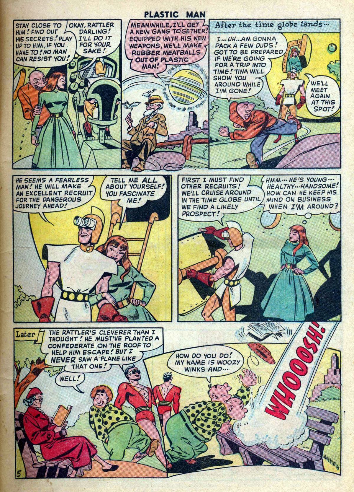 Read online Plastic Man (1943) comic -  Issue #17 - 7