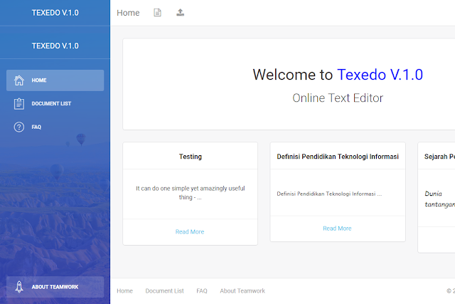 Texedo - Online Text Editor