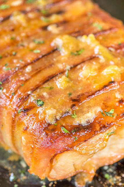Slow Cooker Bacon Wrapped Pork Loin | Plain Chicken®