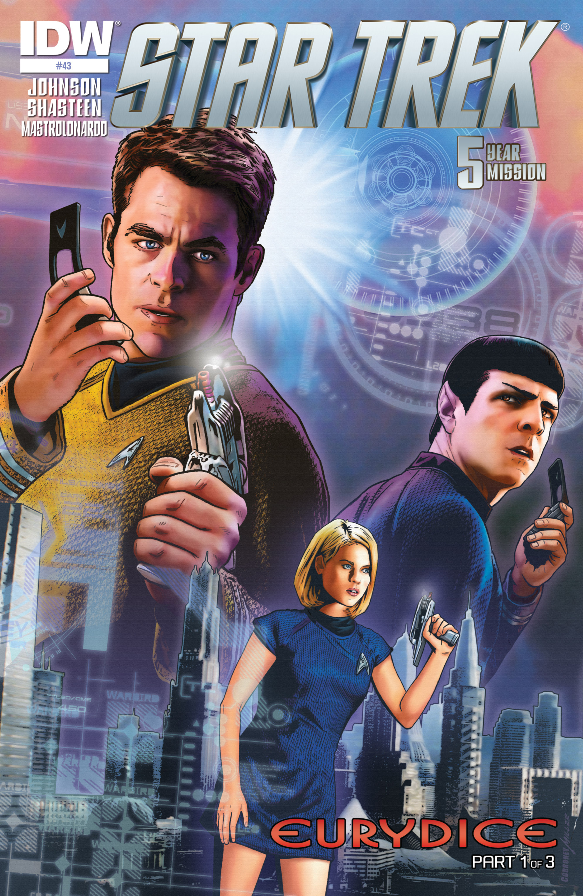 Read online Star Trek (2011) comic -  Issue #43 - 1