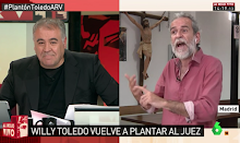 Willy Toledo "Me limpio el culo con esta democracia"