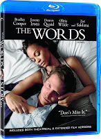 the words blu-ray cover art