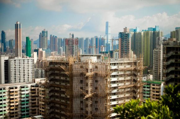 Greer Muldowney cidades abarrotadas predios Hong Kong