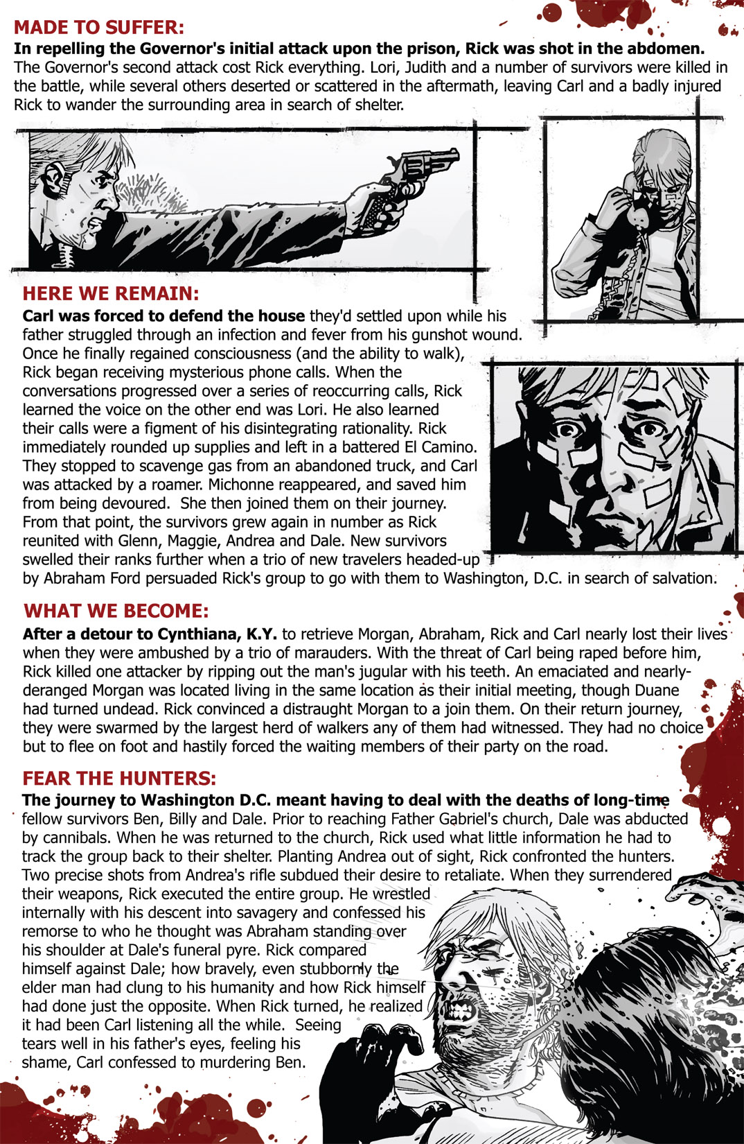 Read online The Walking Dead Survivors' Guide comic -  Issue # TPB - 101