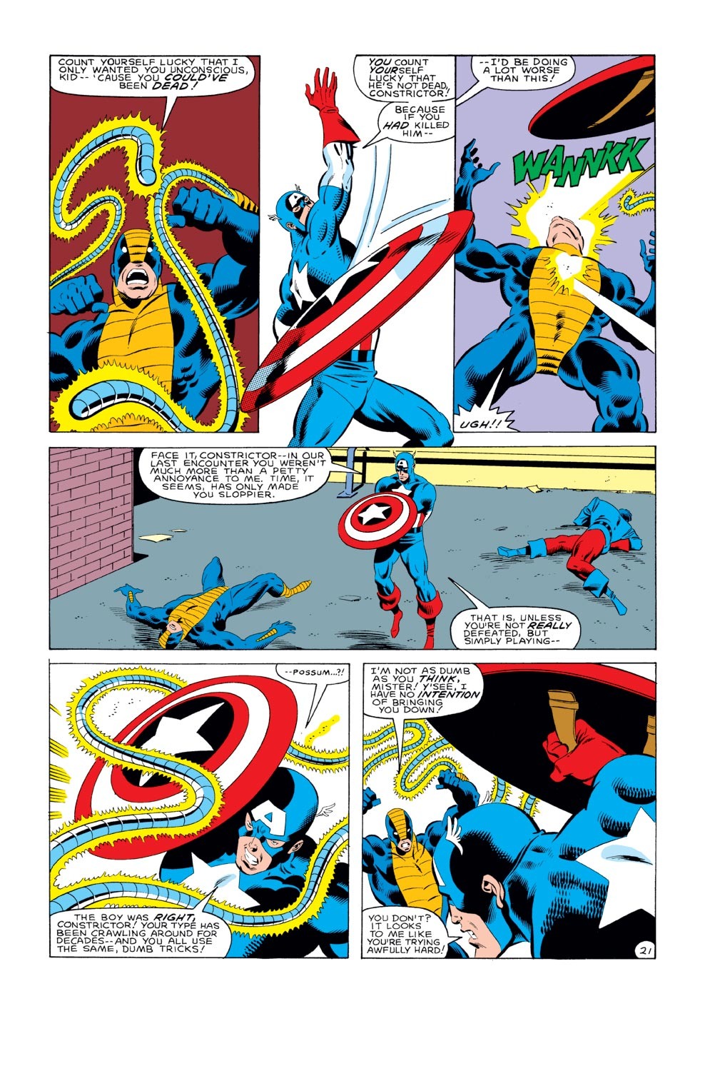 Read online Captain America (1968) comic -  Issue #281 - 22