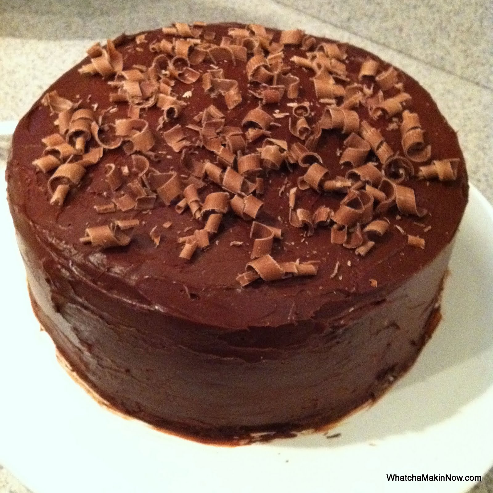 Chocolate Cheesecake Cake from Recipe Girl