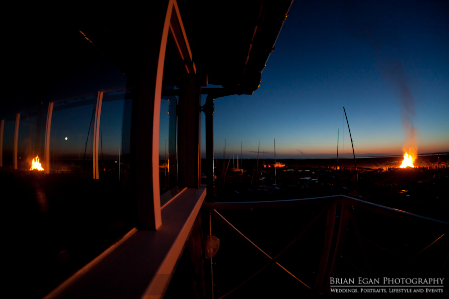 BRIAN EGAN PHOTOGRAPHY Jubilee beacon lighting at Morston Quay