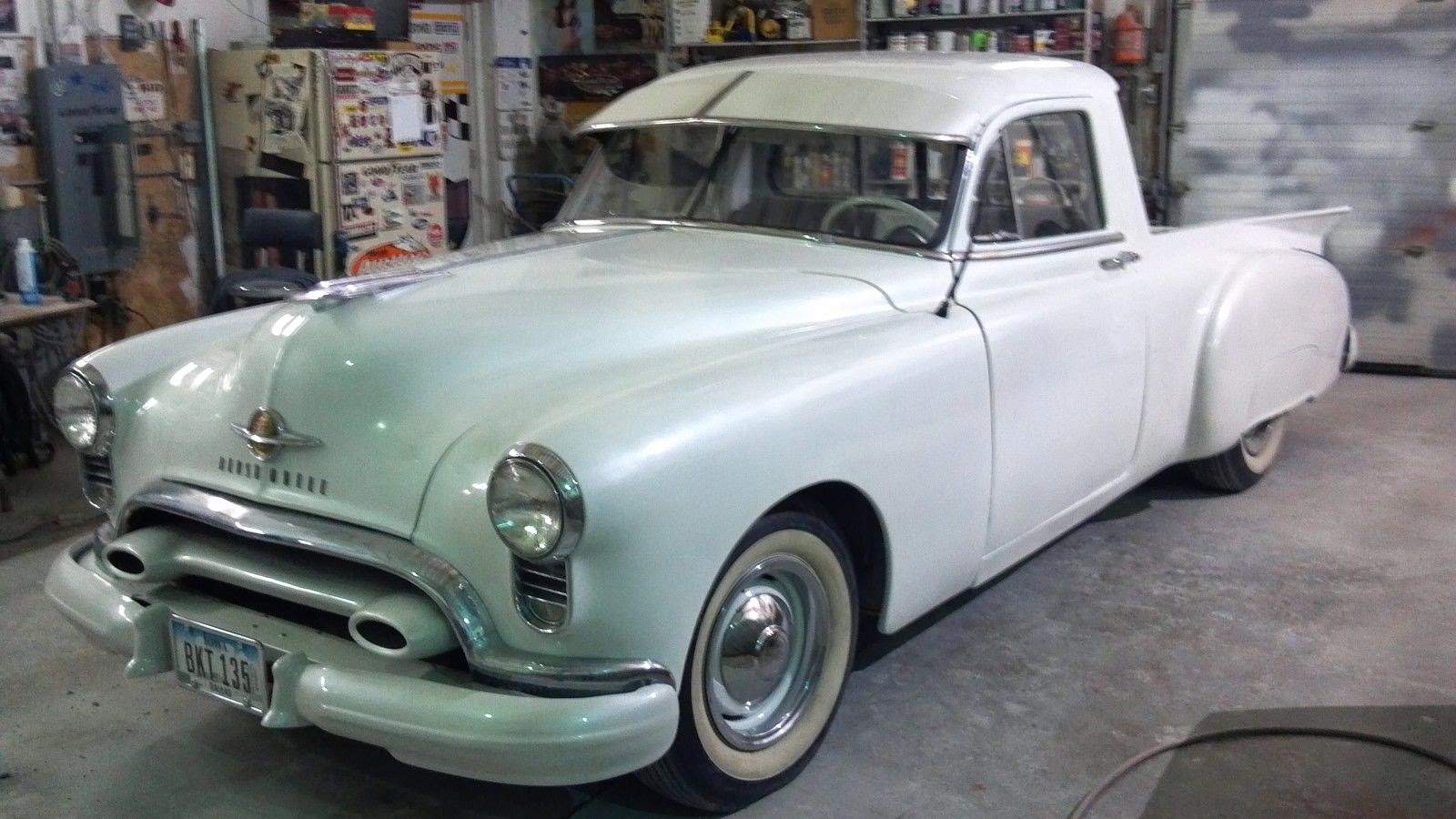 Daily Turismo: 10k: Oldsmocamino: 1949 Oldsmobile Custom Pickup