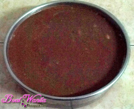 Resepi Kek Keju Coklat / Cheese Choc - Buat Wanita