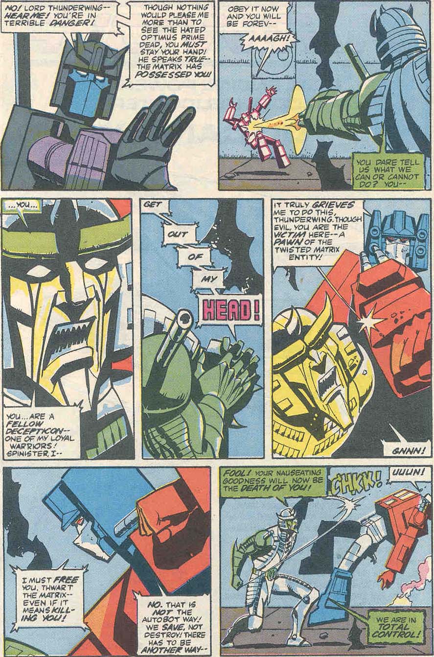 Read online The Transformers (1984) comic -  Issue #66 - 18