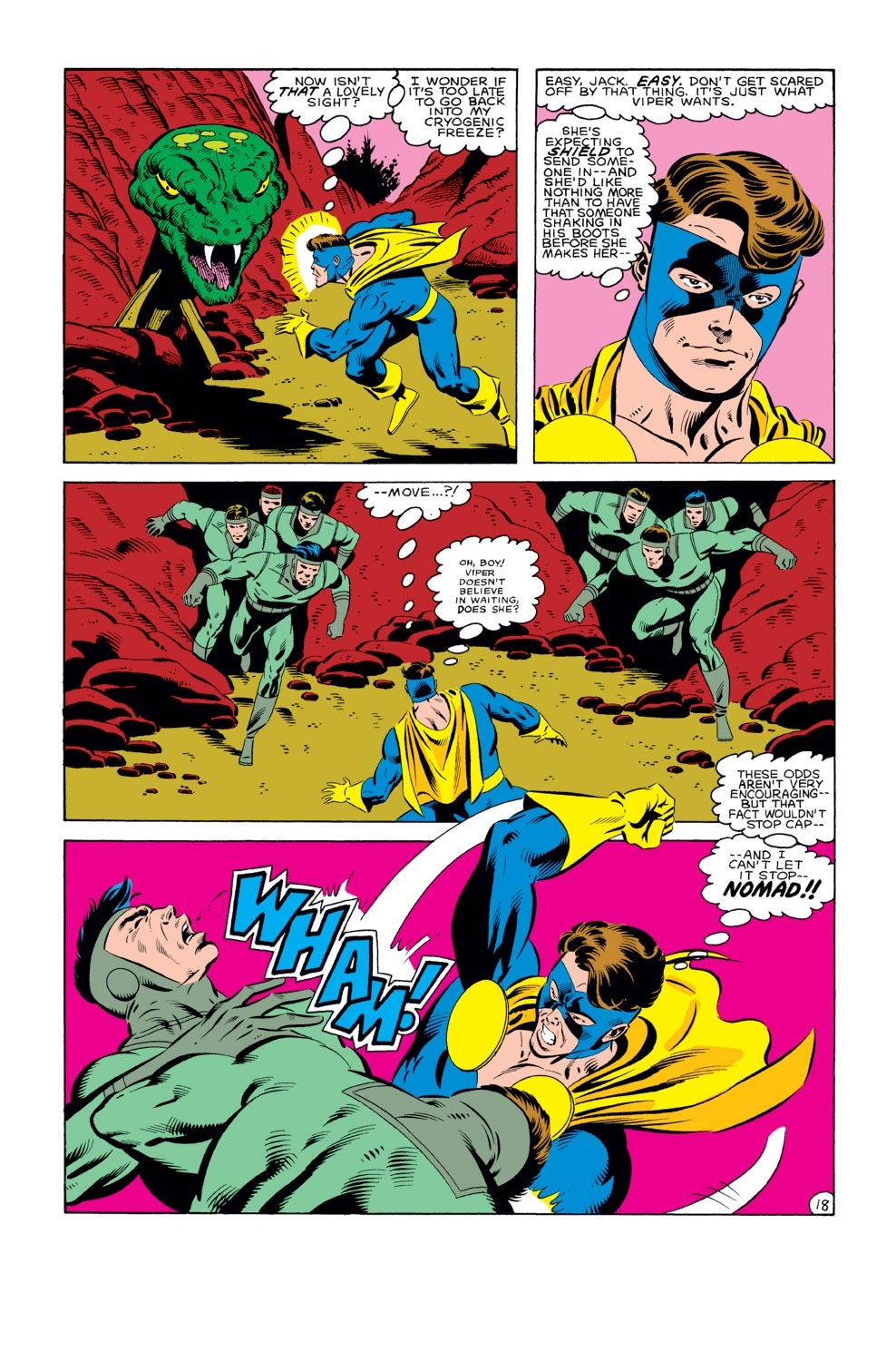 Read online Captain America (1968) comic -  Issue #282 - 19