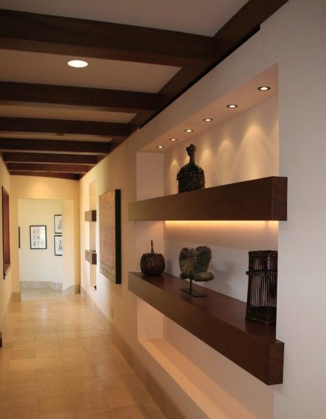 Gypsum Board Wall Shelves Designs Ideas Decor Units