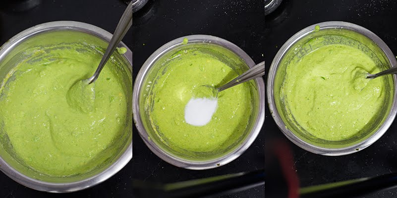 Steamed Gujarati Green peas Snacks 