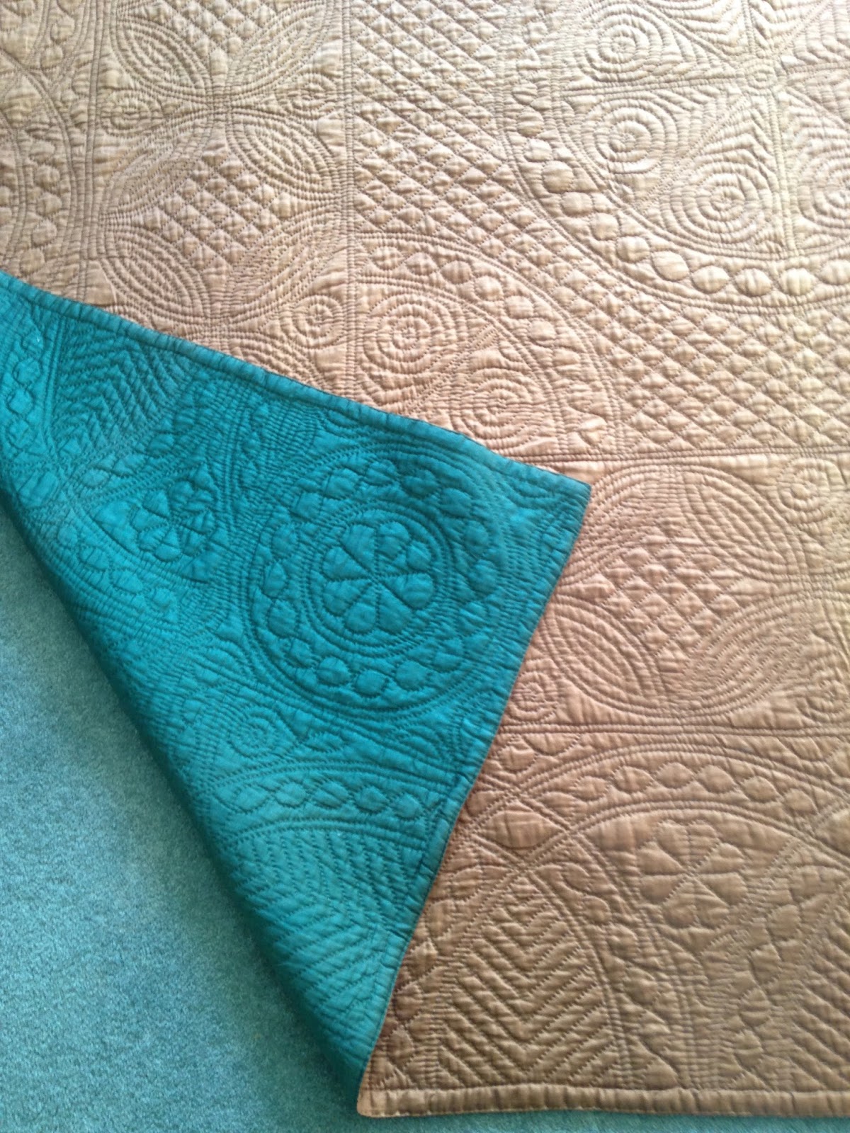 Welsh Quilts Designed (RBI?) Welsh Quilt