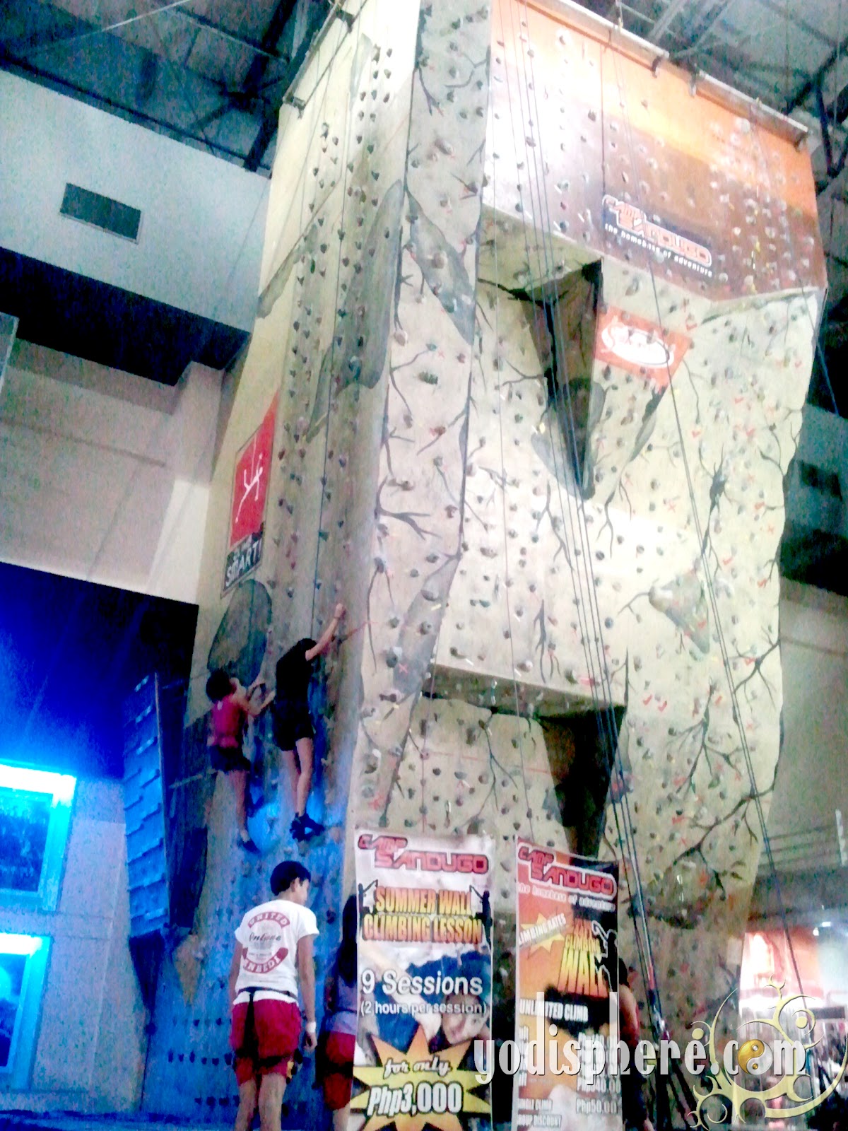 Indoor Wall Climbing at Camp Sandugo » A Weekend Todo for Adrenaline