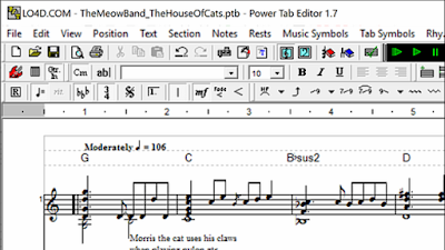 تحميل برنامج محرر النوتة الموسيقية | Download Power Tab Editor