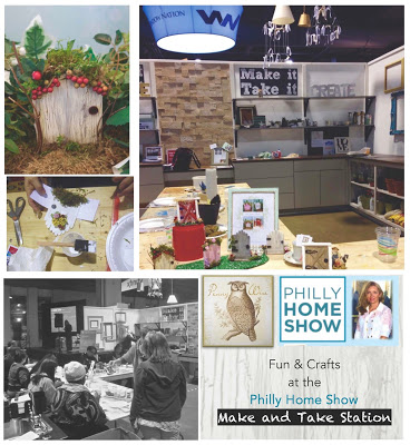 We were delighted to host a workshop at the Philly Home Show