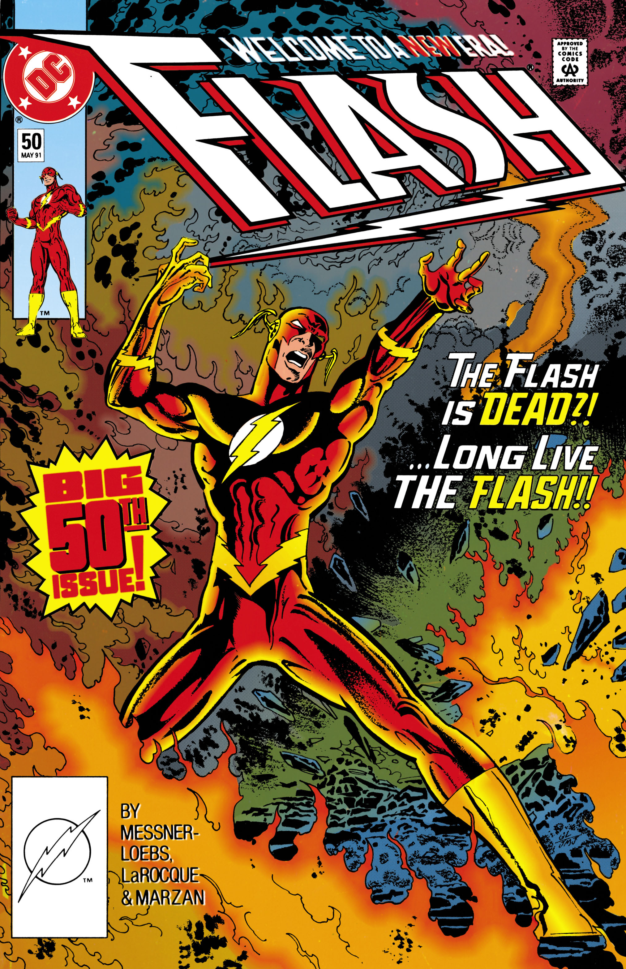 The Flash (1987) issue 50 - Page 1